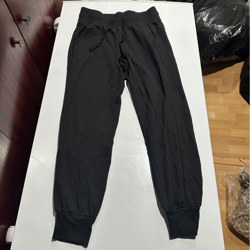 Black jogger pants